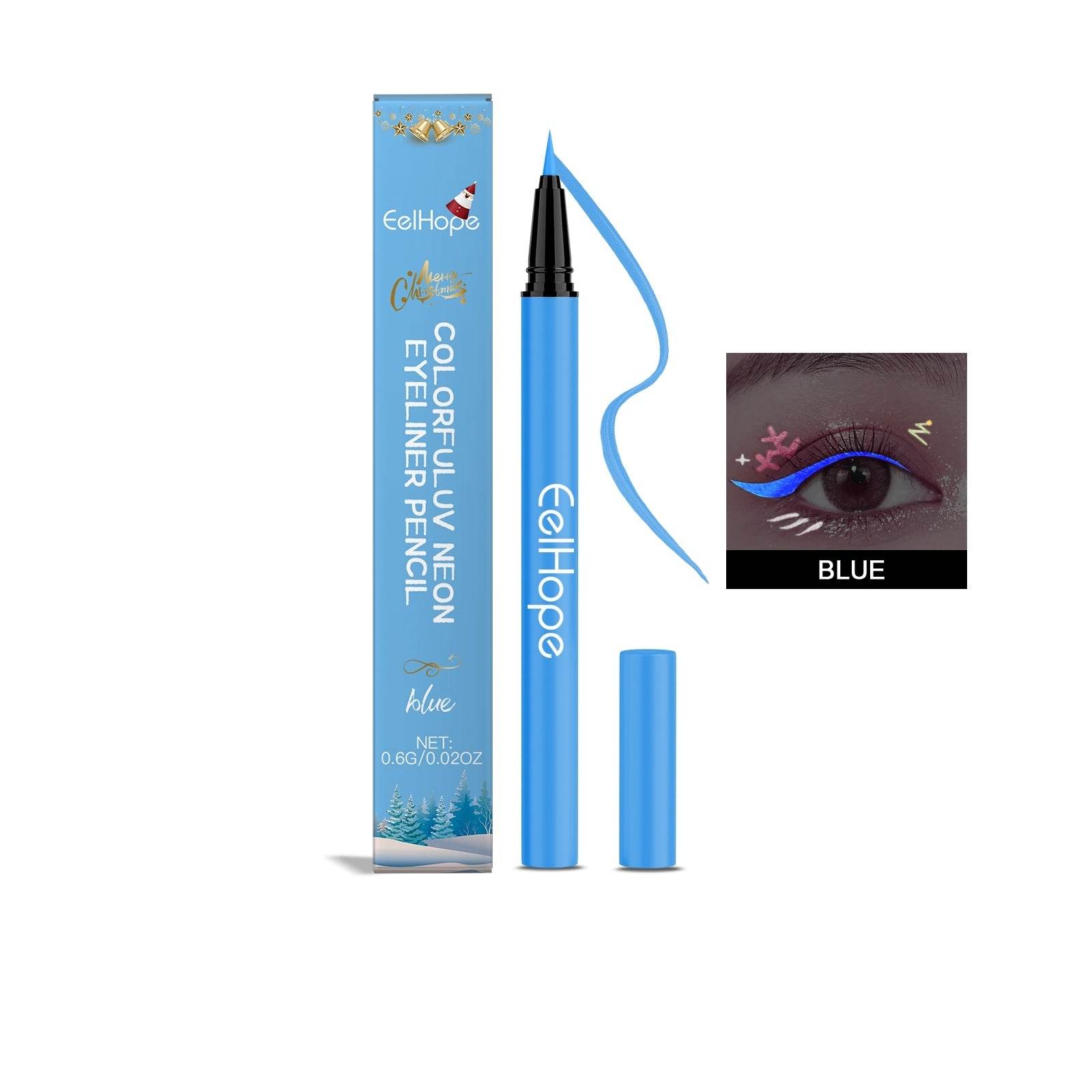 Christmas Neon UV Liquid Eyeliner - Mubimart