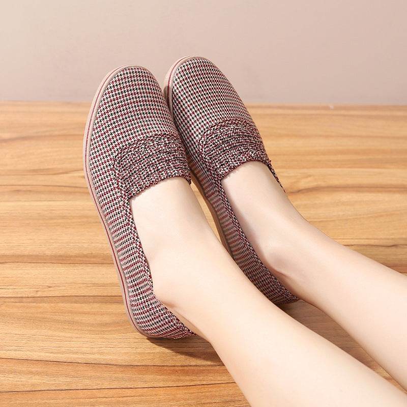 Women's Elastic Cloth Shoes For Work And Leisure - Mubimart