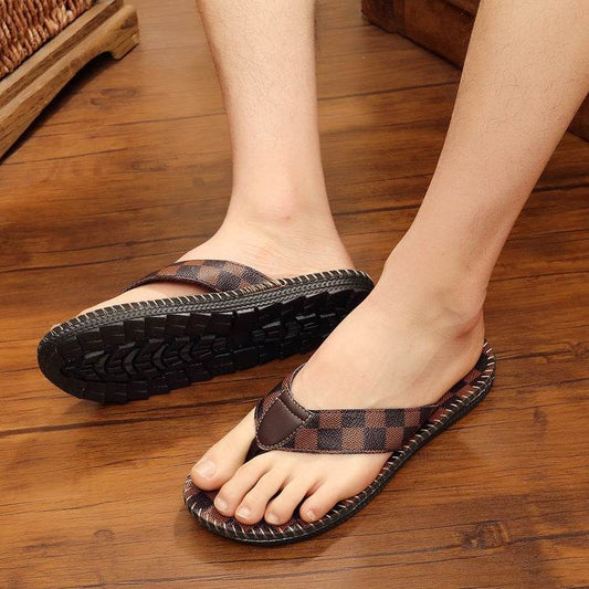 Flip-flops Casual Clip-on Non-slip Sandals For Men - Mubimart