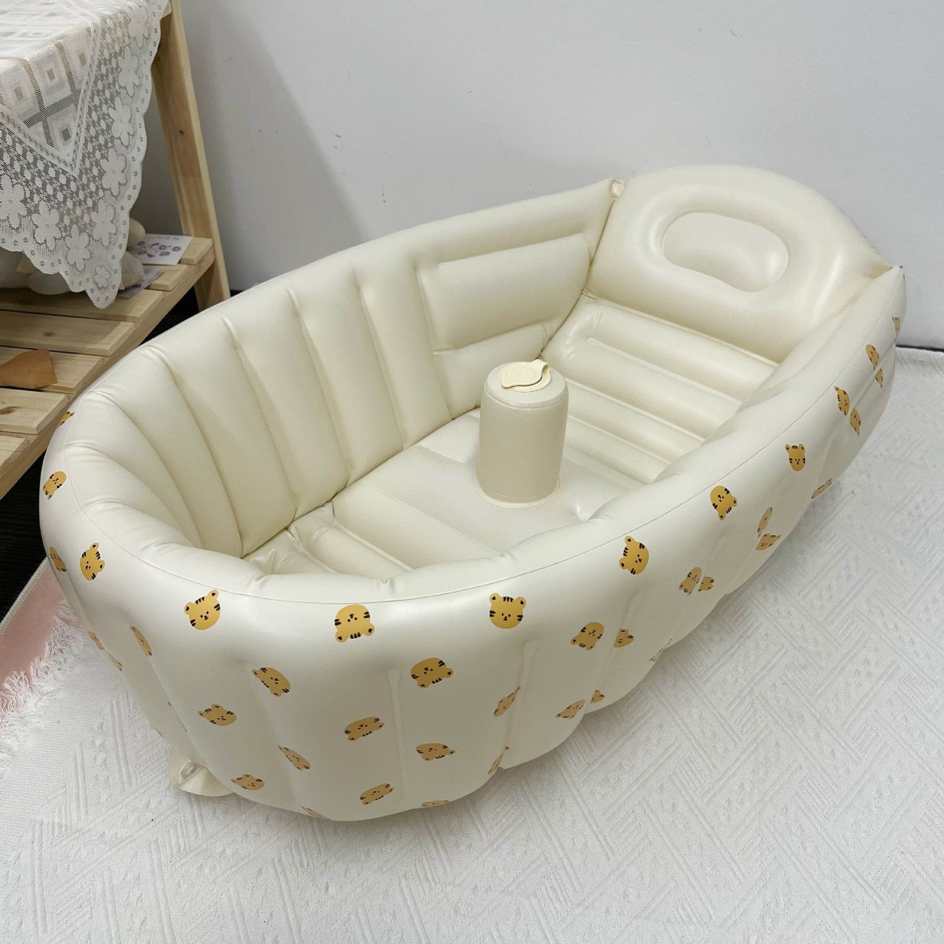 Baby Inflatable Bath Indoor Children Swimming Pool Home Bathtub - Mubimart