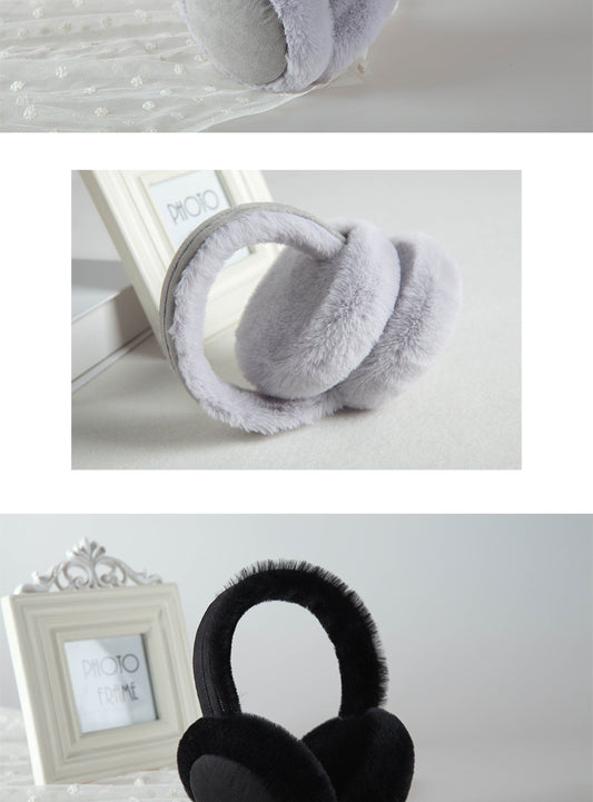 Winter Music Earmuffs Can Be Folded For Warmth