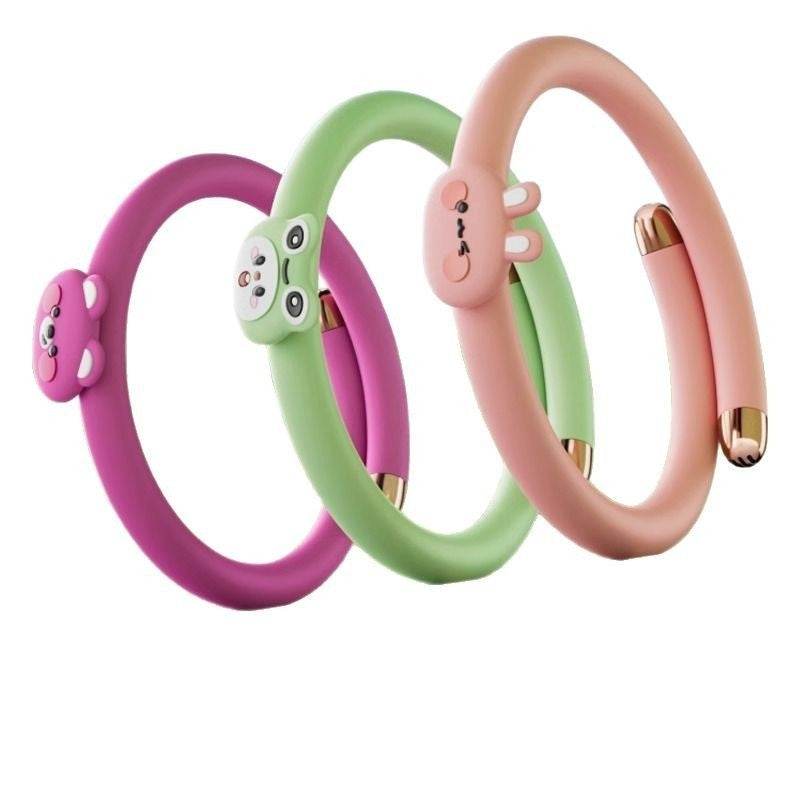 Mosquito Repellent Bracelet Outdoor Carry Essential Oil Paste Ankle Ring - Mubimart