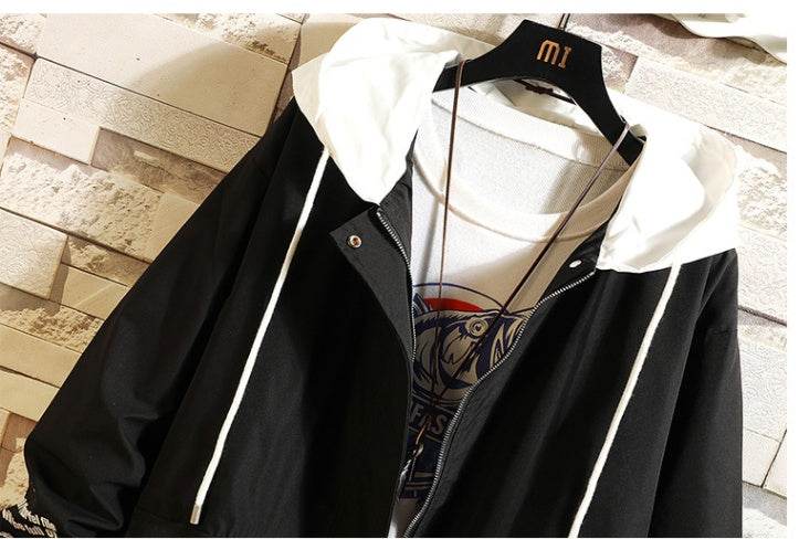 Loose Casual Plus Size Blouse For Young Students Coat - Mubimart