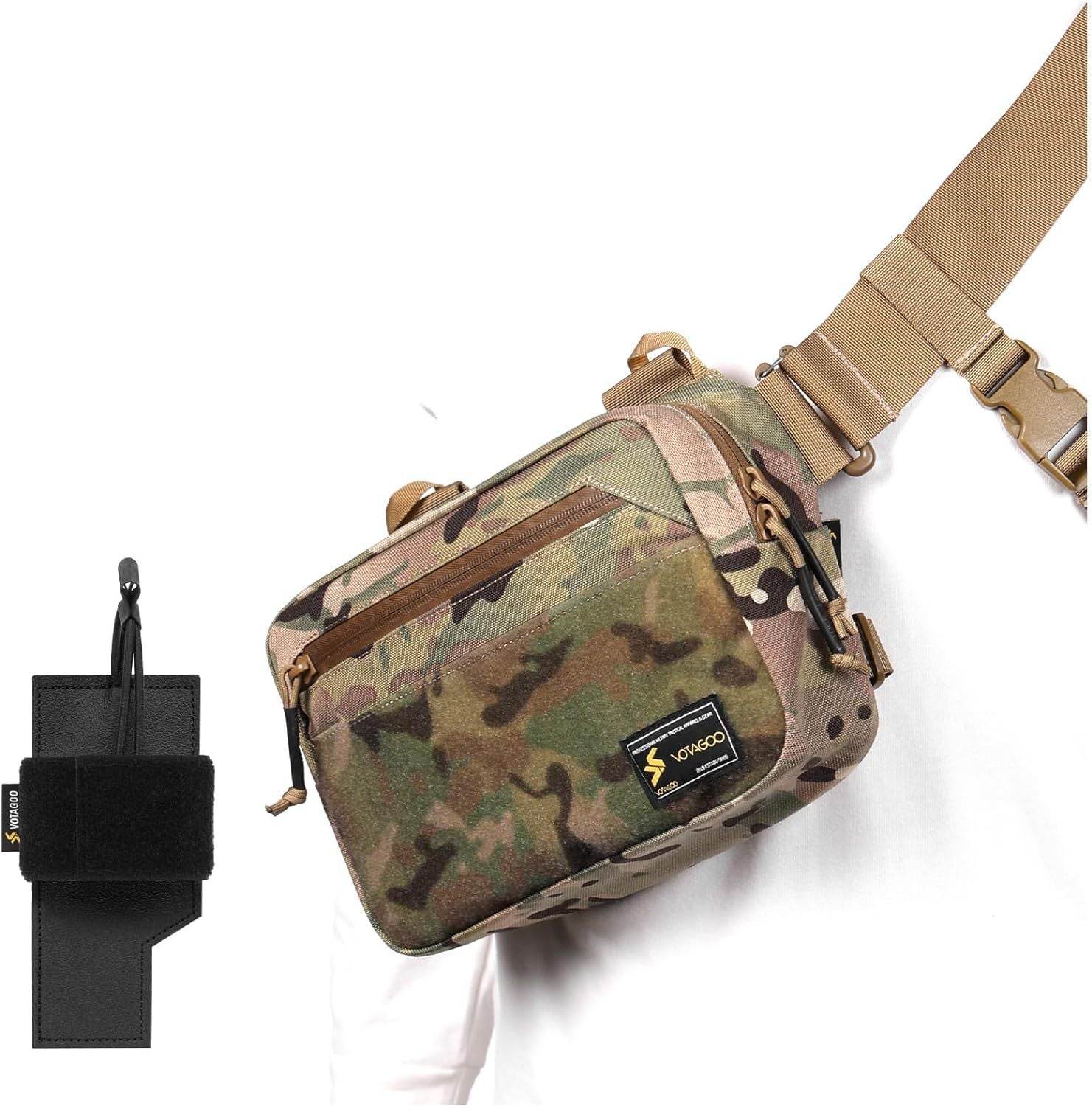 Tactical Fanny Pack EDC Waist Bag For Outdoor Shooting Fishing - Mubimart