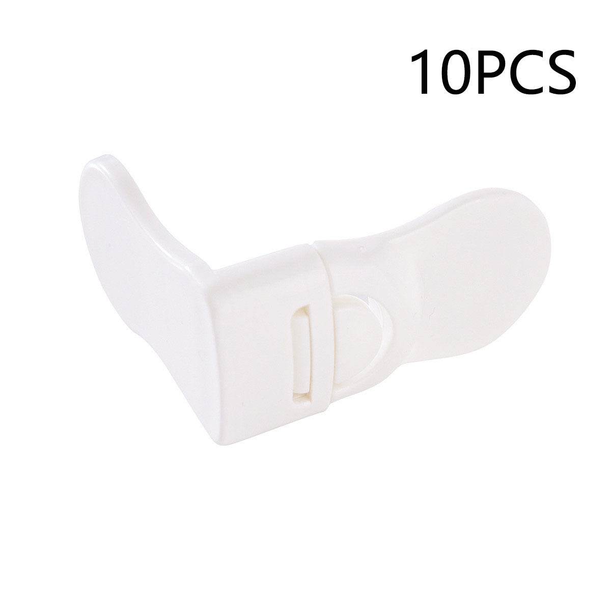 Children's Multi-function Anti-pinch Hand Refrigerator Right-angle Cabinet Door Lock - Mubimart