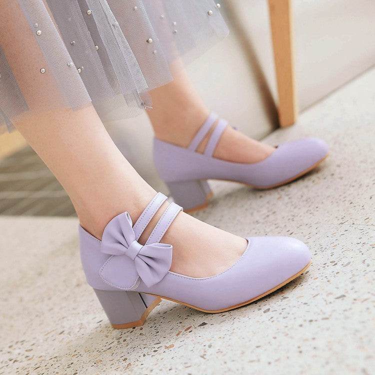 Ladies Fashion Personality New Buckle Pumps - Mubimart
