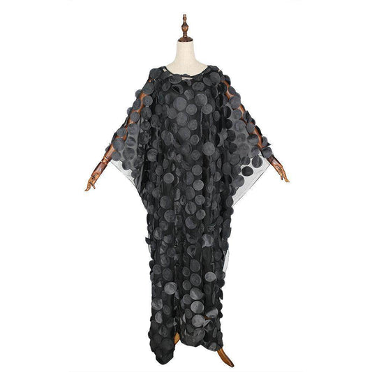 Personalized Plus Size Bat Robe Dress - Mubimart
