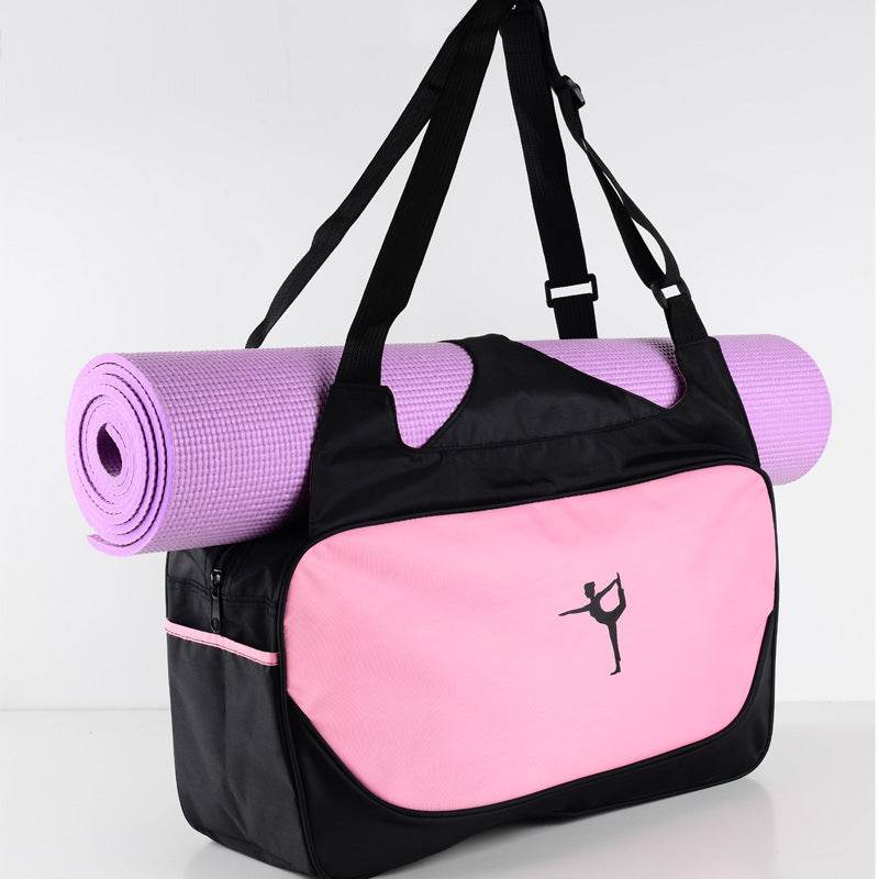 Yoga Bag Sports Travel Bag Large Capacity Yoga Mat Back - Mubimart