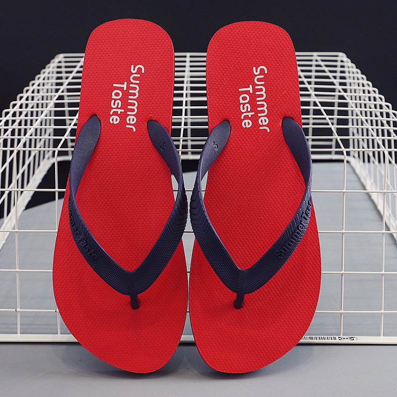 Flip Flops Beach Shoes Men Thong Sandals Summer - Mubimart