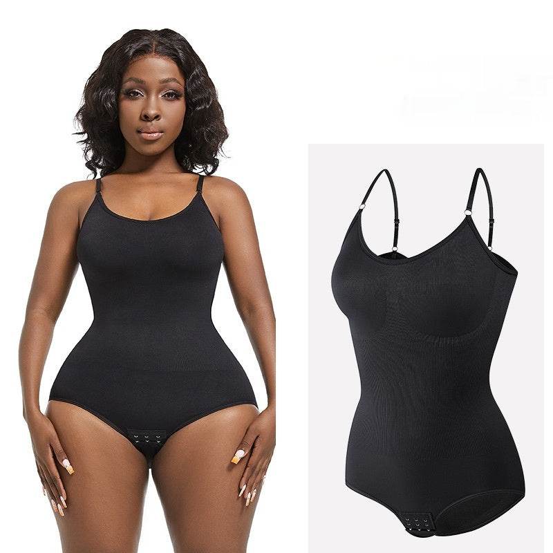 Body Shaping Women's Belly Shaping Jumpsuit Plus Size - Mubimart