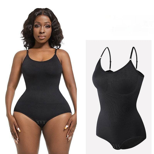 Body Shaping Women's Belly Shaping Jumpsuit Plus Size - Mubimart