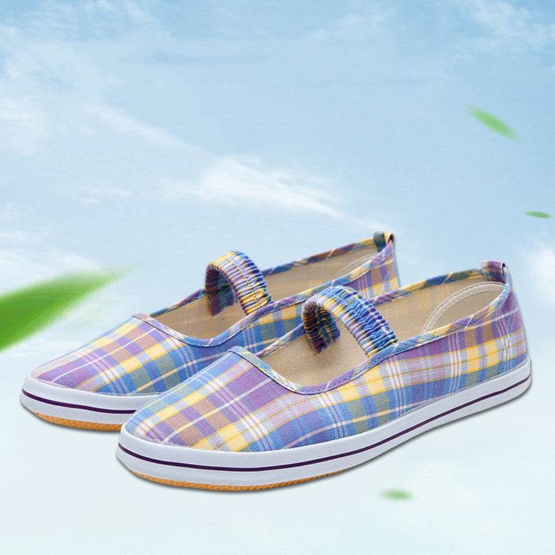 Women's Elastic Cloth Shoes For Work And Leisure - Mubimart