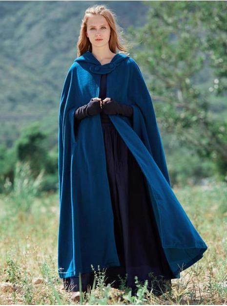 Autumn And Winter Women's 5-color Lengthened Cloak Ultra-long Shawl Coat Plus Size Coat - Mubimart