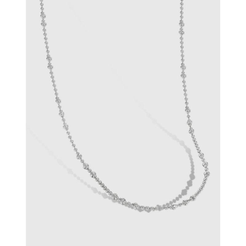 925 Sterling Silver Necklace For Women Choker Fashion Special-interest Design Sense Ornament - Mubimart