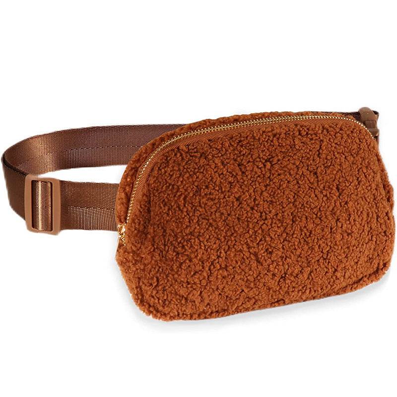 Sports Fanny Pack Fleece Mini Fitness - Mubimart