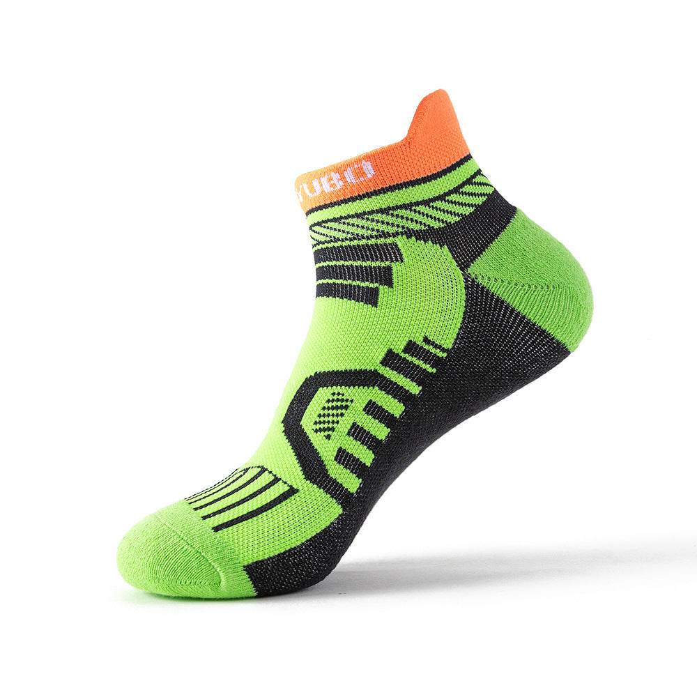 Men's Mesh Breathable And Sweat Absorbing Low Top Socks - Mubimart