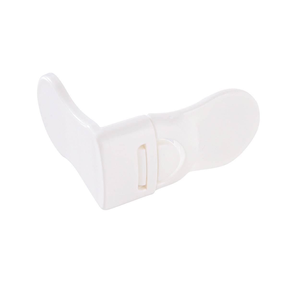 Children's Right-angle Safety Lock Anti-pinch Refrigerator Cabinet Door Lock - Mubimart