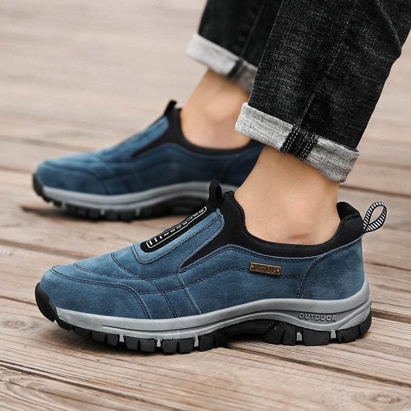 Outdoor Leisure Sports Elderly Walking Shoes Men - Mubimart
