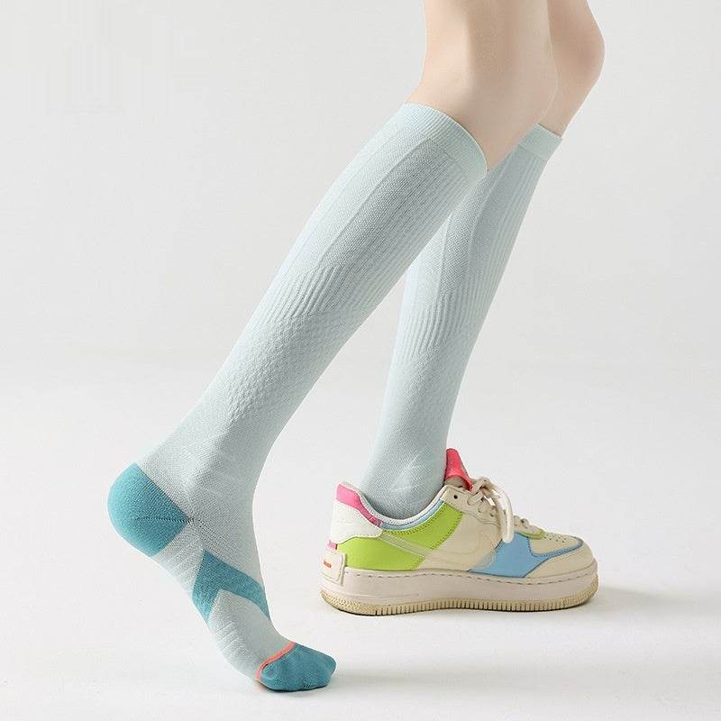 Pressure Calf Breathable Towel Bottom Skipping Rope Athletic Socks - Mubimart