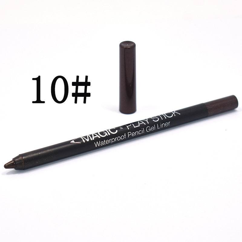 12 Color Eyeliner Pencil Pearl Eyes Lying Silkworm - Mubimart