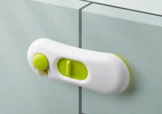 Door Cabinet Door Lock Anti-clamp Hand Children Safety Lock - Mubimart