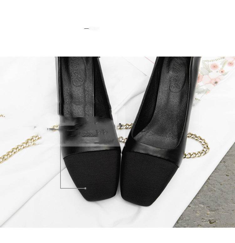 Professional Hotel Working Soft And Versatile Black Work Shoes - Mubimart