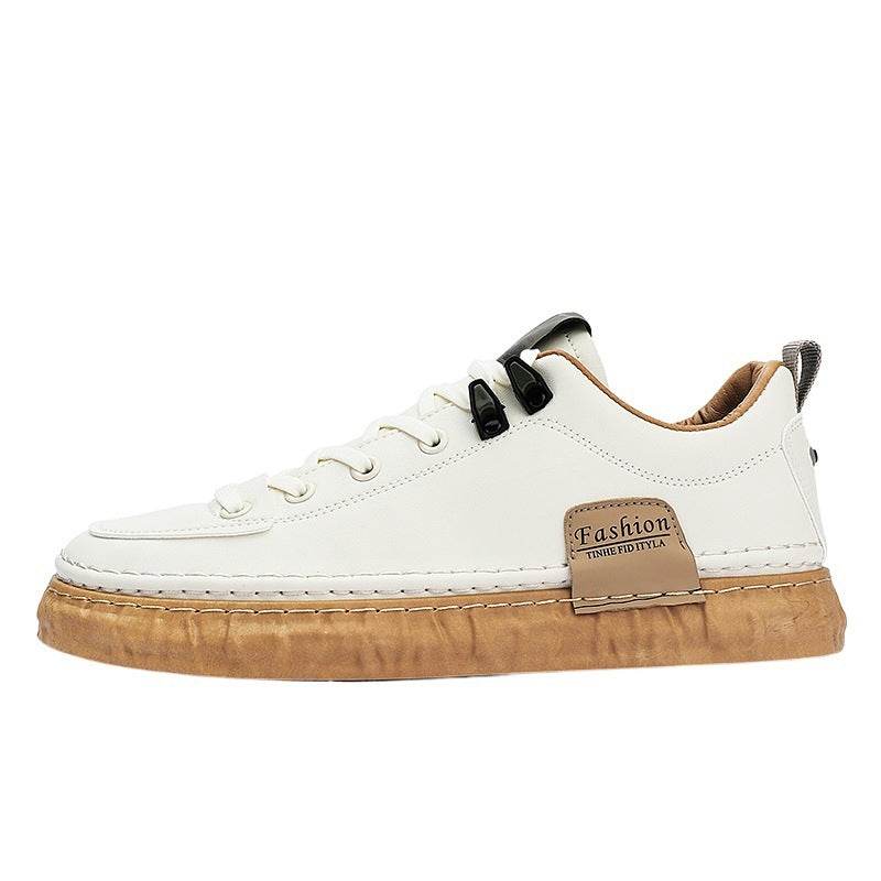 Sports White Shoes Breathable Men - Mubimart