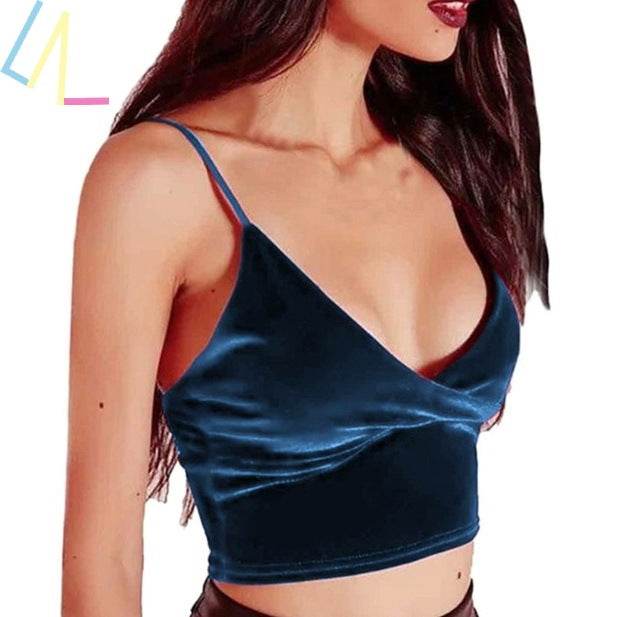 Sexy Top Summer Crop Tube Top Women Camis Shirt Tank Fitness - Mubimart