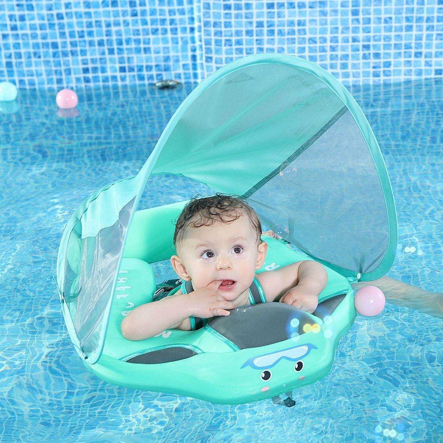 Non-inflatable Baby Swim Collar - Mubimart