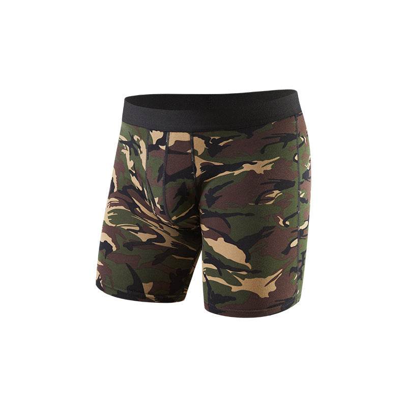 Men's Shorts Lengthened Boxer Briefs - Mubimart
