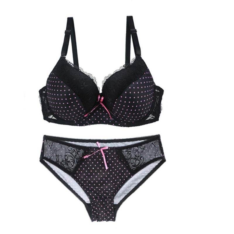 Lace Underwear Set Ladies Plus Size Bra - Mubimart