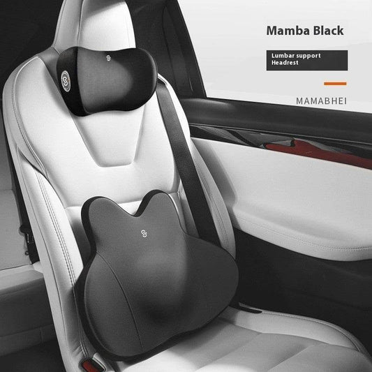 Car Neck Pillow Lumbar Support Pillow Memory Foam Lumbar Pillow Lumbar Support Pillow - Mubimart