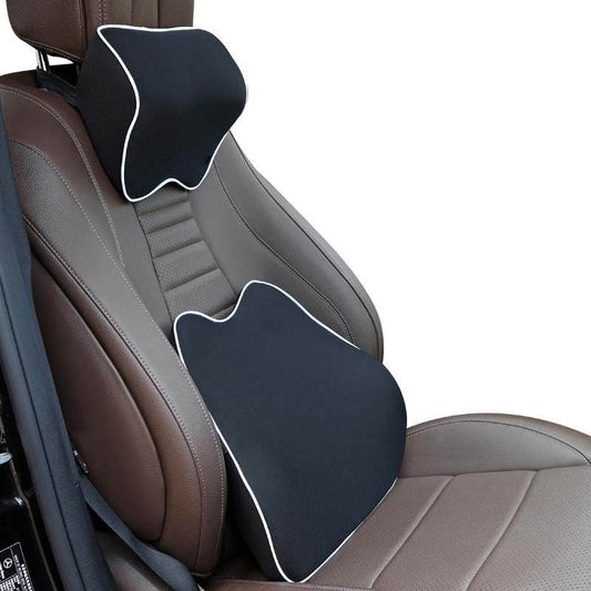 Car Lumbar Support Lumbar Cushion Memory Foam - Mubimart