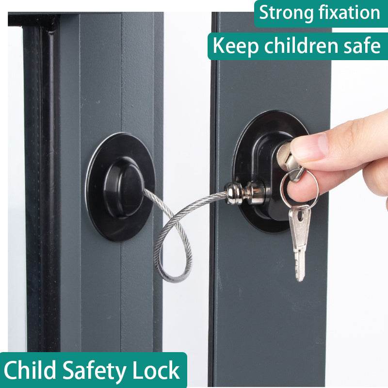 Anti-pinch Hand Cabinet Door Lock For Children's Drawer - Mubimart