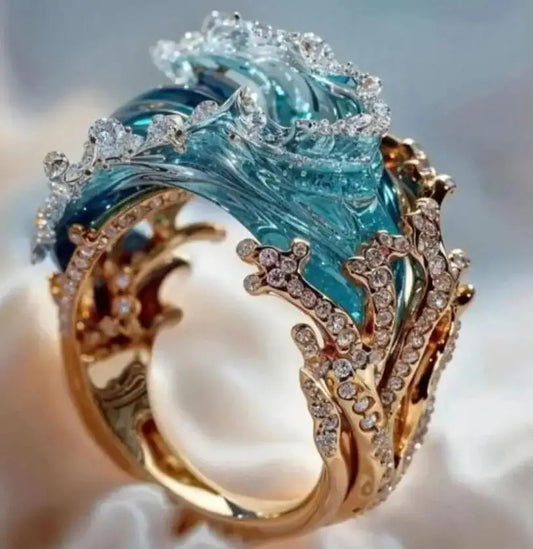 Resin Crafts HAILANG Open Adjustable Ring