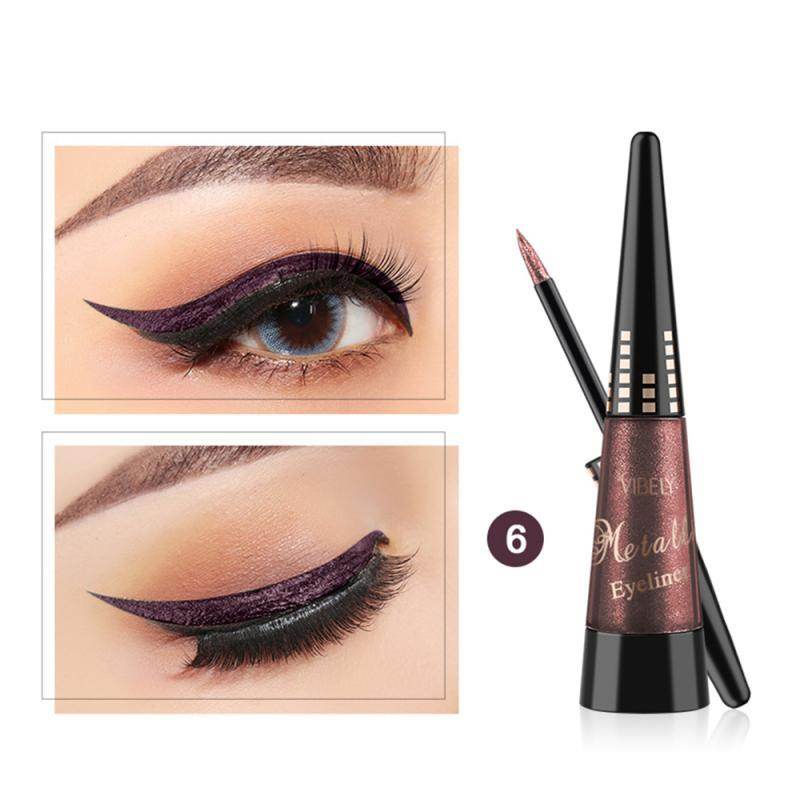 Pearlescent Liquid Eyeliner Pudaier Metal - Mubimart