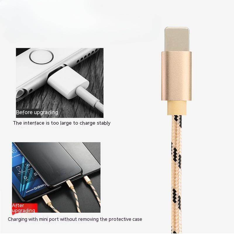 Three-in-one Mobile Phone Charging Cable - Mubimart