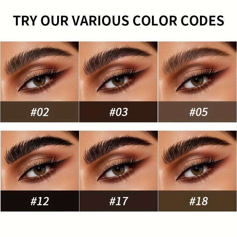 Multifunctional Not Smudge Waterproof And Sweatproof Eyebrow Pencil Eyeliner Pen - Mubimart