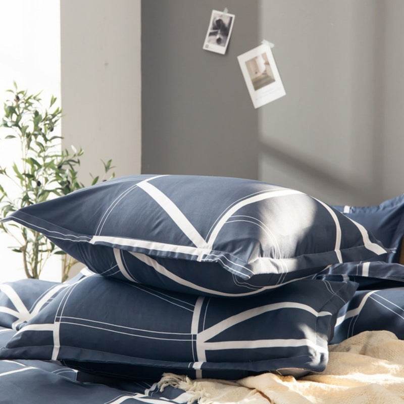 Nordic Style Geometric Line Sets Pillowcases - Mubimart