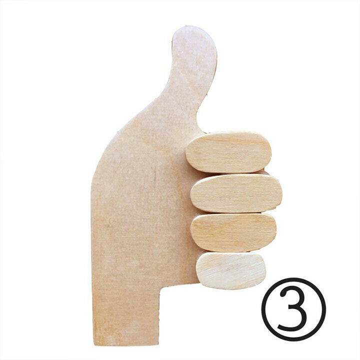 European And American Popular Gesture Hooks Clothes Pegs - Mubimart