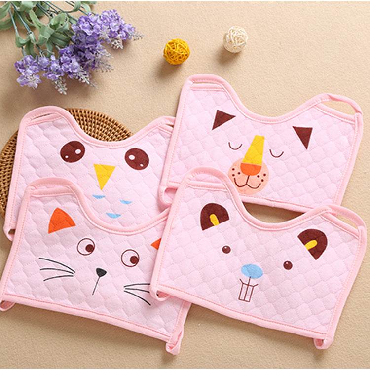 Baby Bib Square Bib Mask Style Cartoon - Mubimart