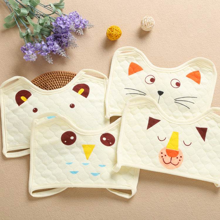 Baby Bib Square Bib Mask Style Cartoon - Mubimart