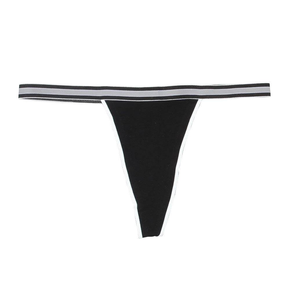 Lightweight Breathable Highly-elastic Plus Size Sexy Hot T-shaped Panties - Mubimart