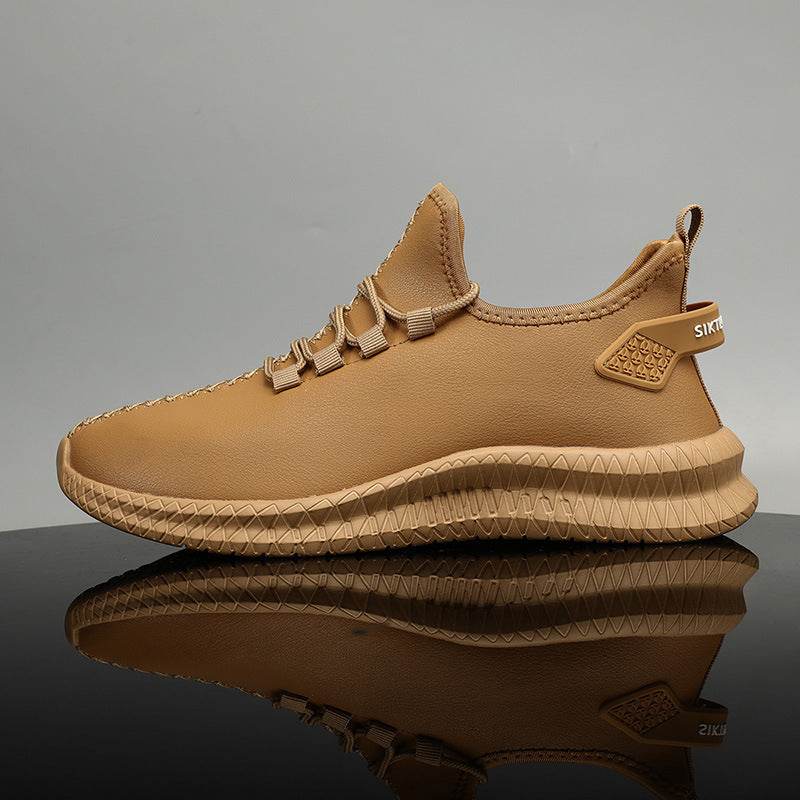 Sports Casual Leather Shoes Men - Mubimart