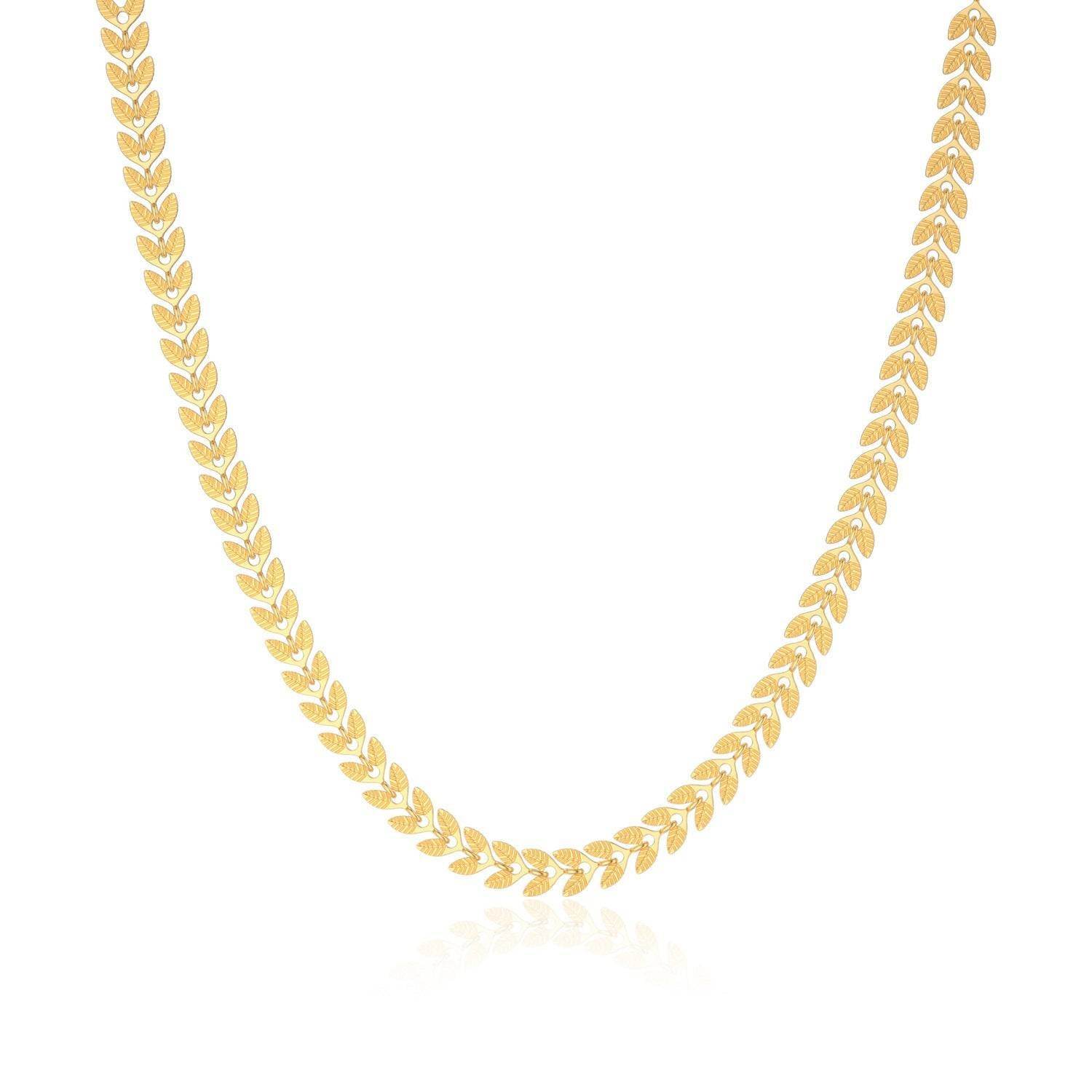 Stitching Chain Elegant Graceful Necklace Women - Mubimart