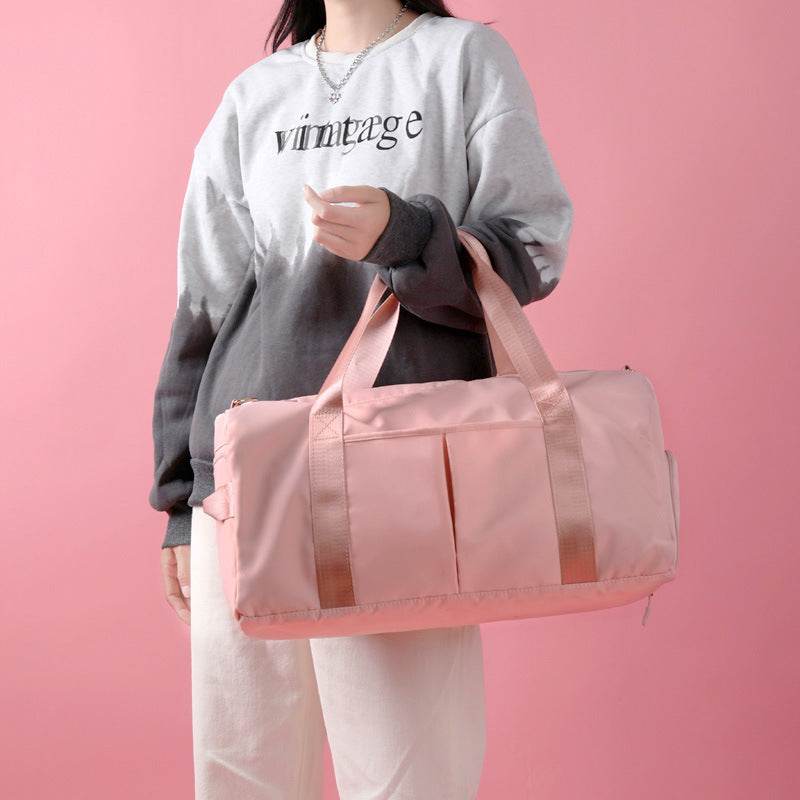 Fitness Sports Travel Bag Waterproof Duffel Weekender Bag For Women And Men Swim Gym Sholder Bag - Mubimart