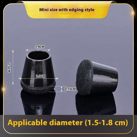 Quiet And Wear-resistant Non-slip Stool Booties Rubber Protective Sleeve