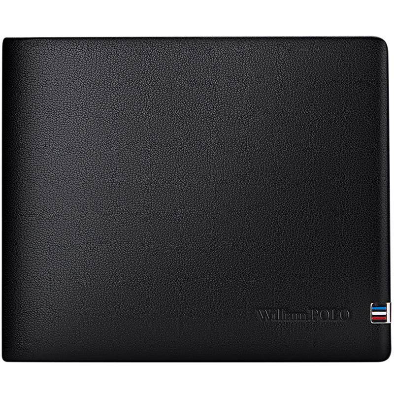 Men's First Layer Leather Wallet - Mubimart