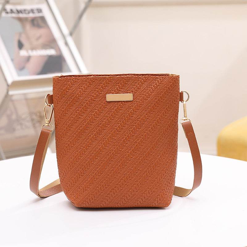 Simple Casual Shoulder Women Bag - Mubimart