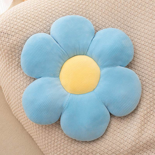 Sioloc Flower Pillow, 19.6inch, Flower Shaped Throw Pillow Butt Cushion Flower Floor Pillow,Seating Cushion,Cute Room Decor & Plush Pillow For Bedroom Sofa Chair - Mubimart